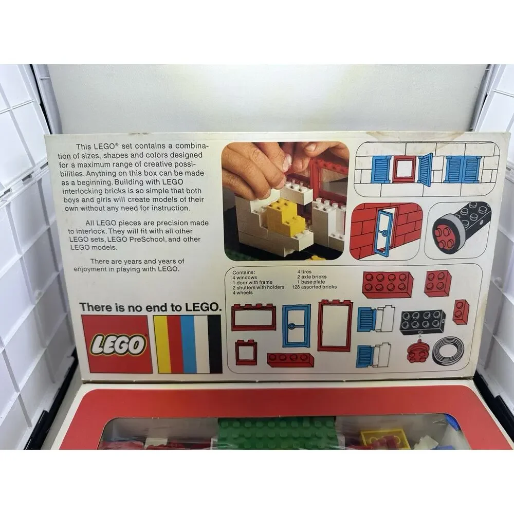 VINTAGE 1974 LEGO Set Number 105 Factory Sealed See description Fast Shipping